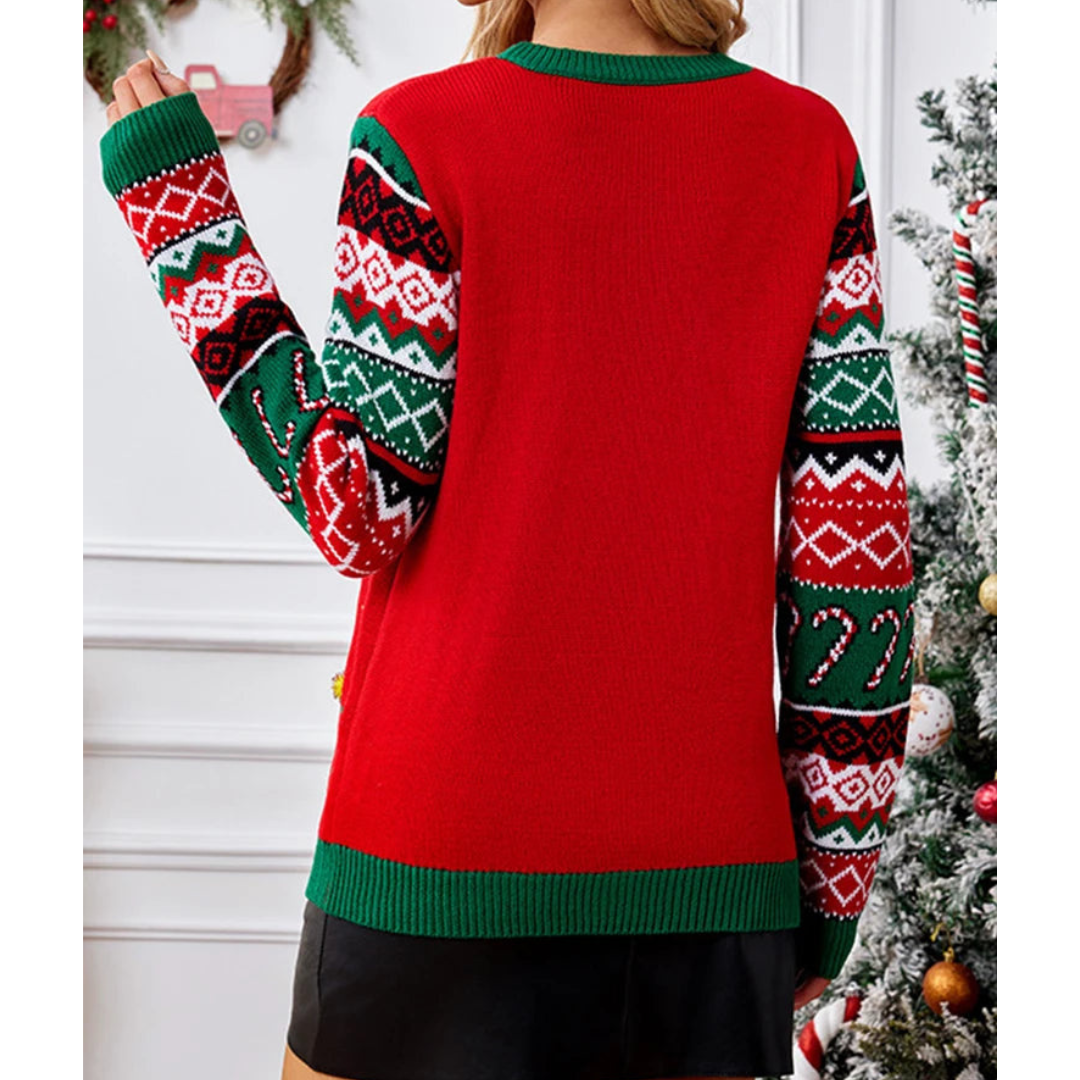 Kira Dames Kersttrui | Uniek Katdesign, Comfortabele Pasvorm 2