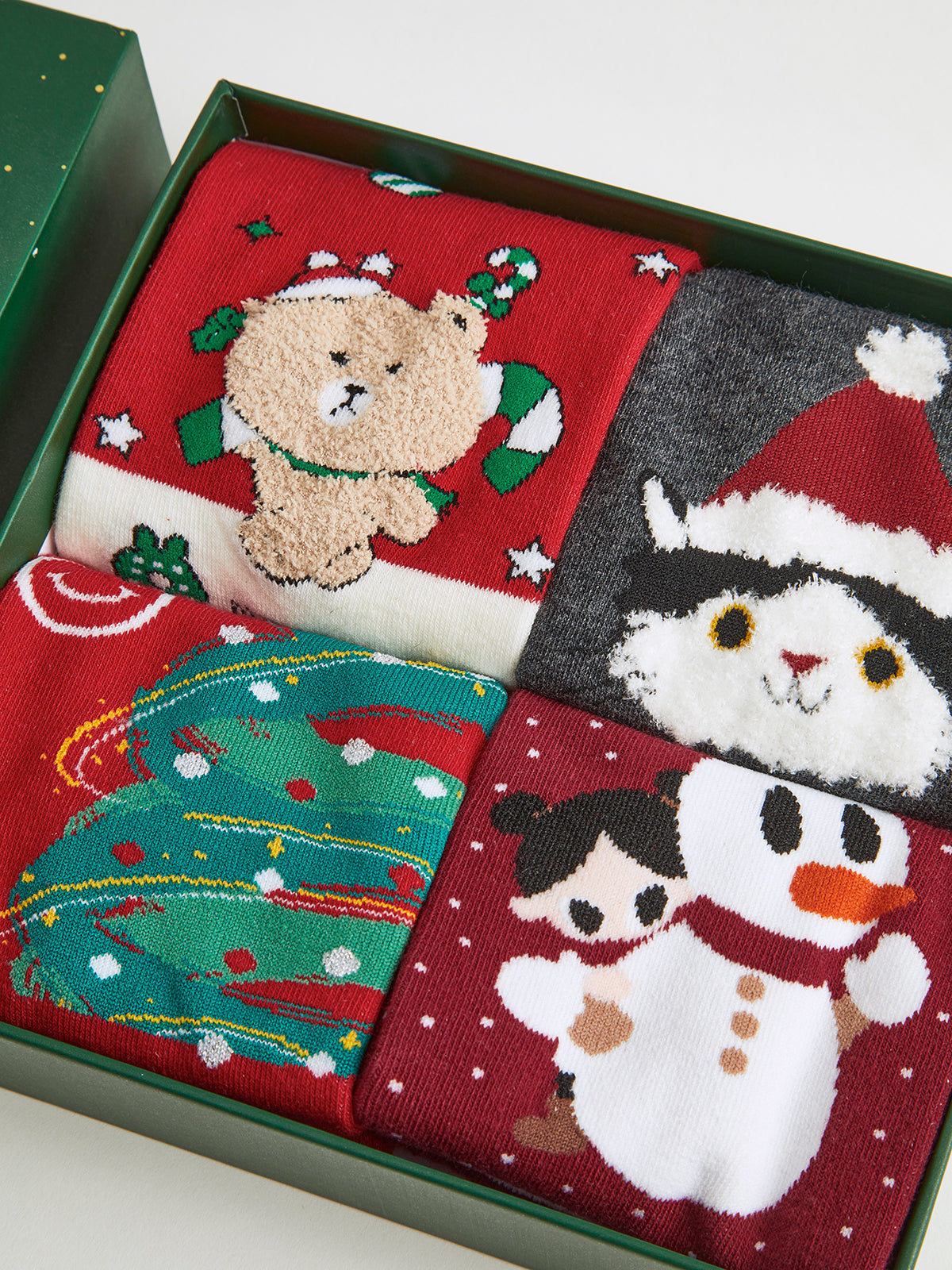 Kerst Sokken Set - Comfortabele Feestelijke Sokken voor Kerst