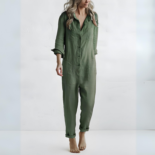 Jumpsuit voor Vrouw Casual Stijlvolle Zomeroutfit - StudioMarella