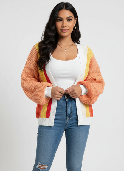 Kleurrijk Colourblock Vest voor Dames | Casual Mode 11