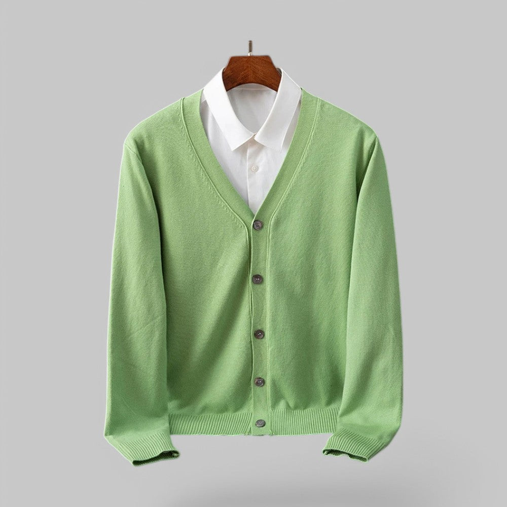 Elegante Heren Cardigan met V-hals