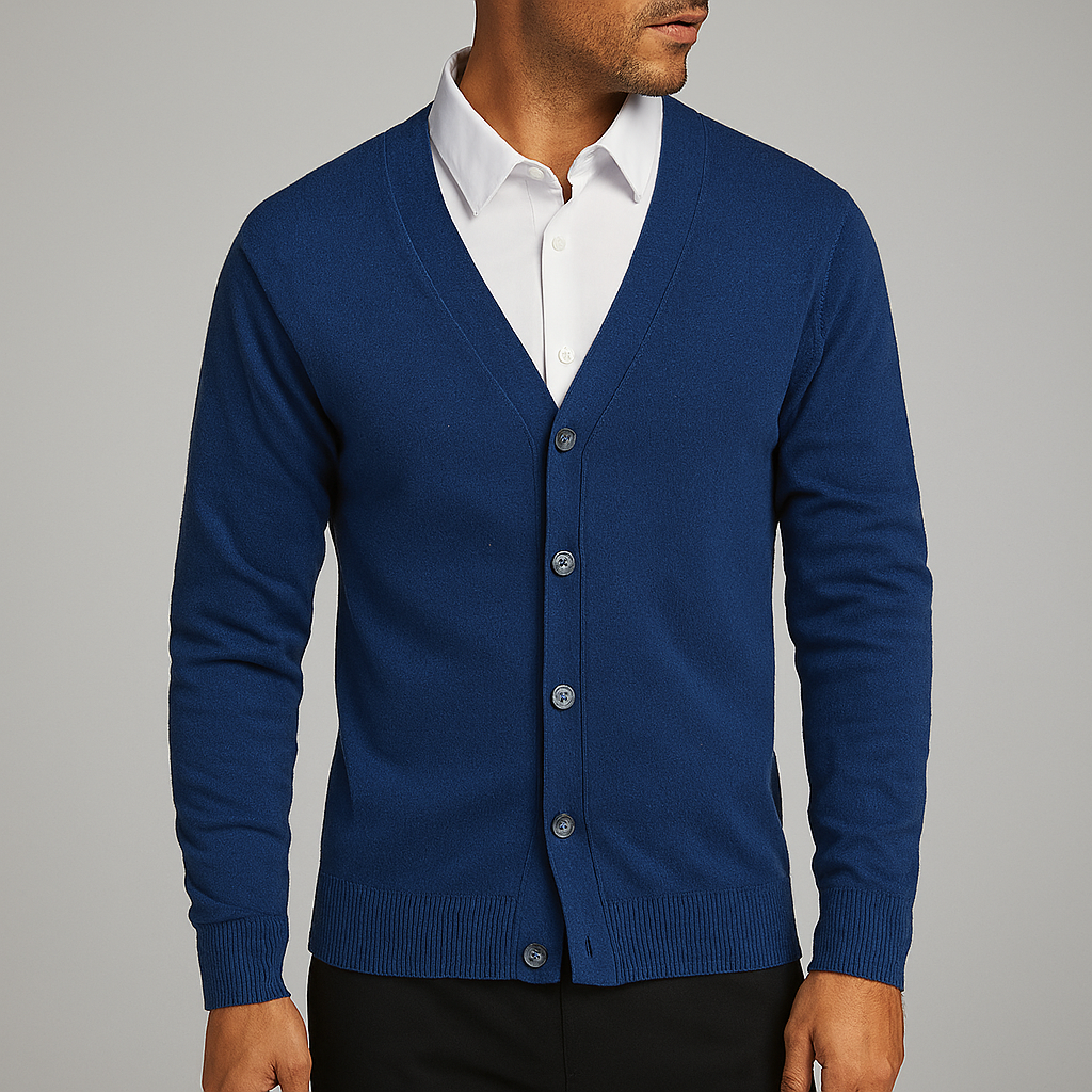 Elegante Heren Cardigan met V-hals