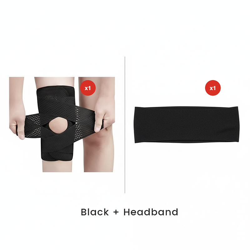 Verstelbare Kniebandage met Open Patella Ontwerp voor Sport en Herstel