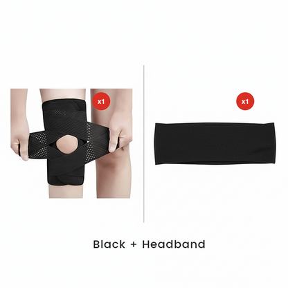 Verstelbare Kniebandage met Open Patella Ontwerp voor Sport en Herstel