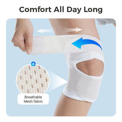 Verstelbare Kniebandage met Open Patella Ontwerp voor Sport en Herstel