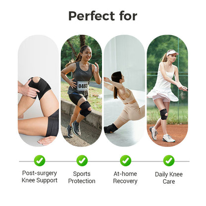 Verstelbare Kniebandage met Open Patella Ontwerp voor Sport en Herstel