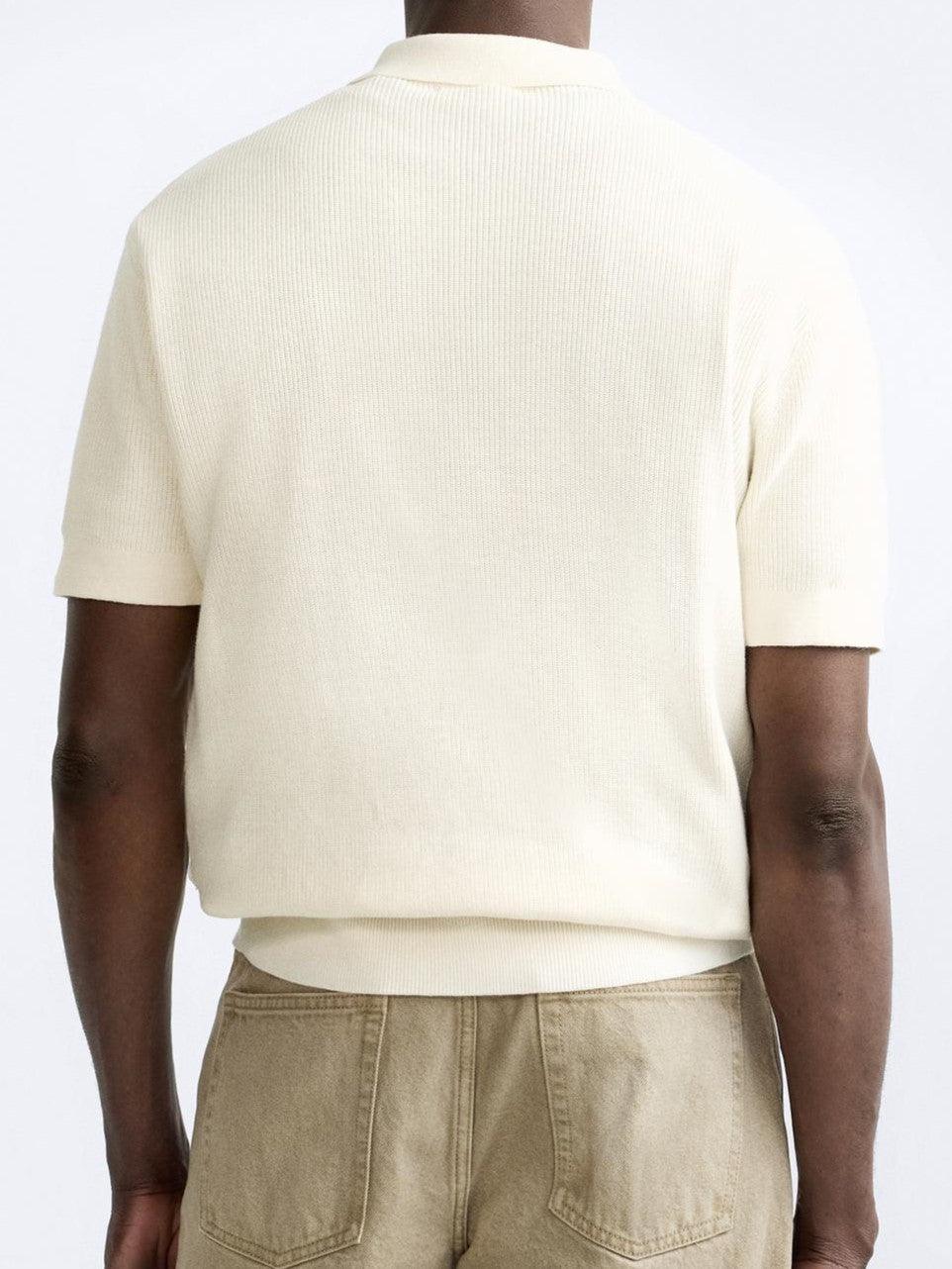 Mannen Polo Rits Gebreid Elegante Look