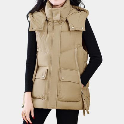 Knus & Chic Dik Vest voor Vrouwen - Cheryl