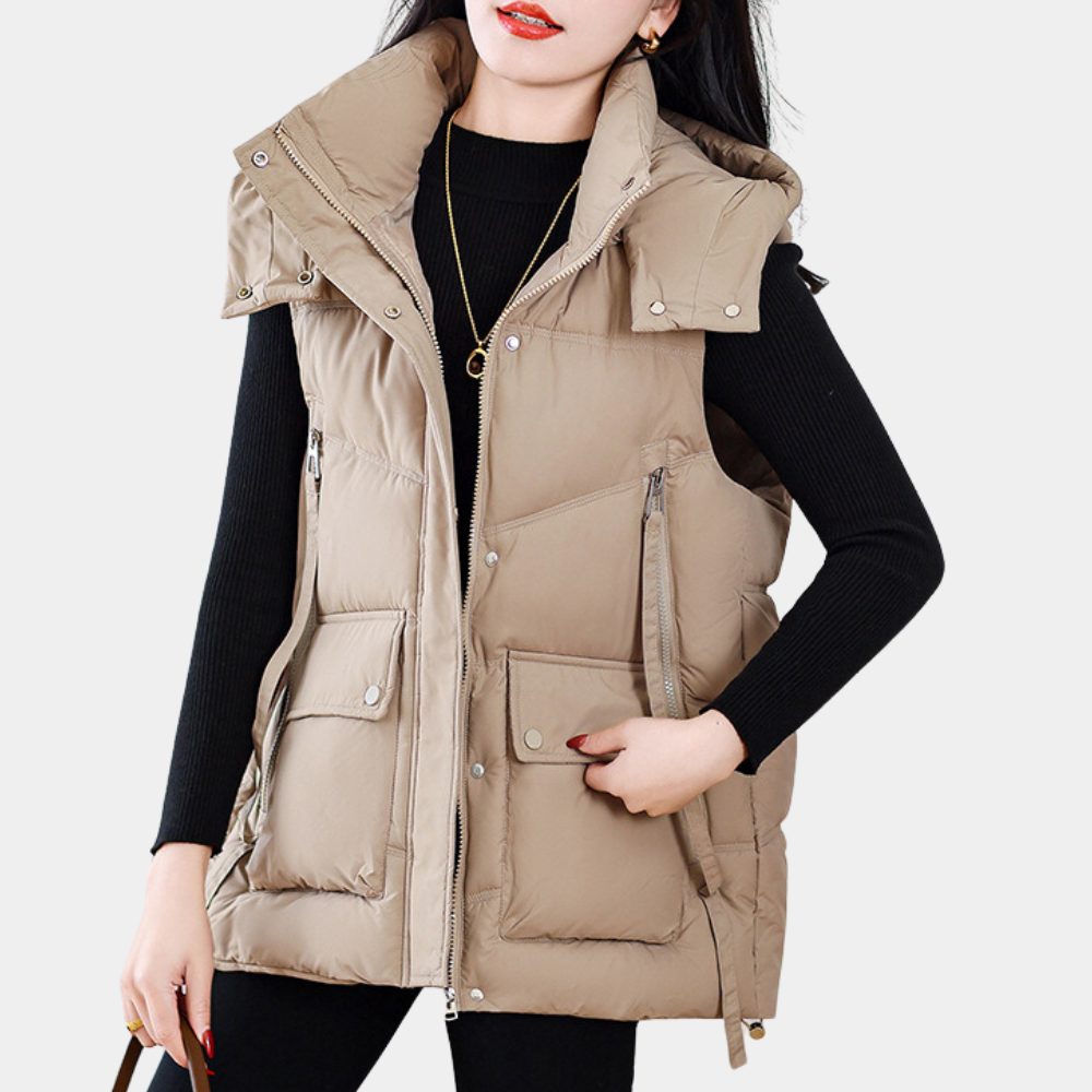 Vest voor Vrouwen Dik Warm en Stijlvol - StudioMarella