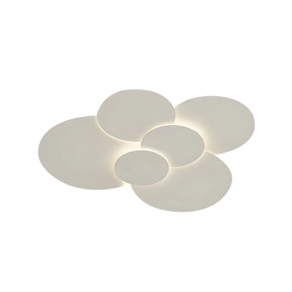 LED plafondlamp verstelbare schijven wit dimbaar woonkamer badkamer moderne designlamp plafondverlichting met afstandsbediening
