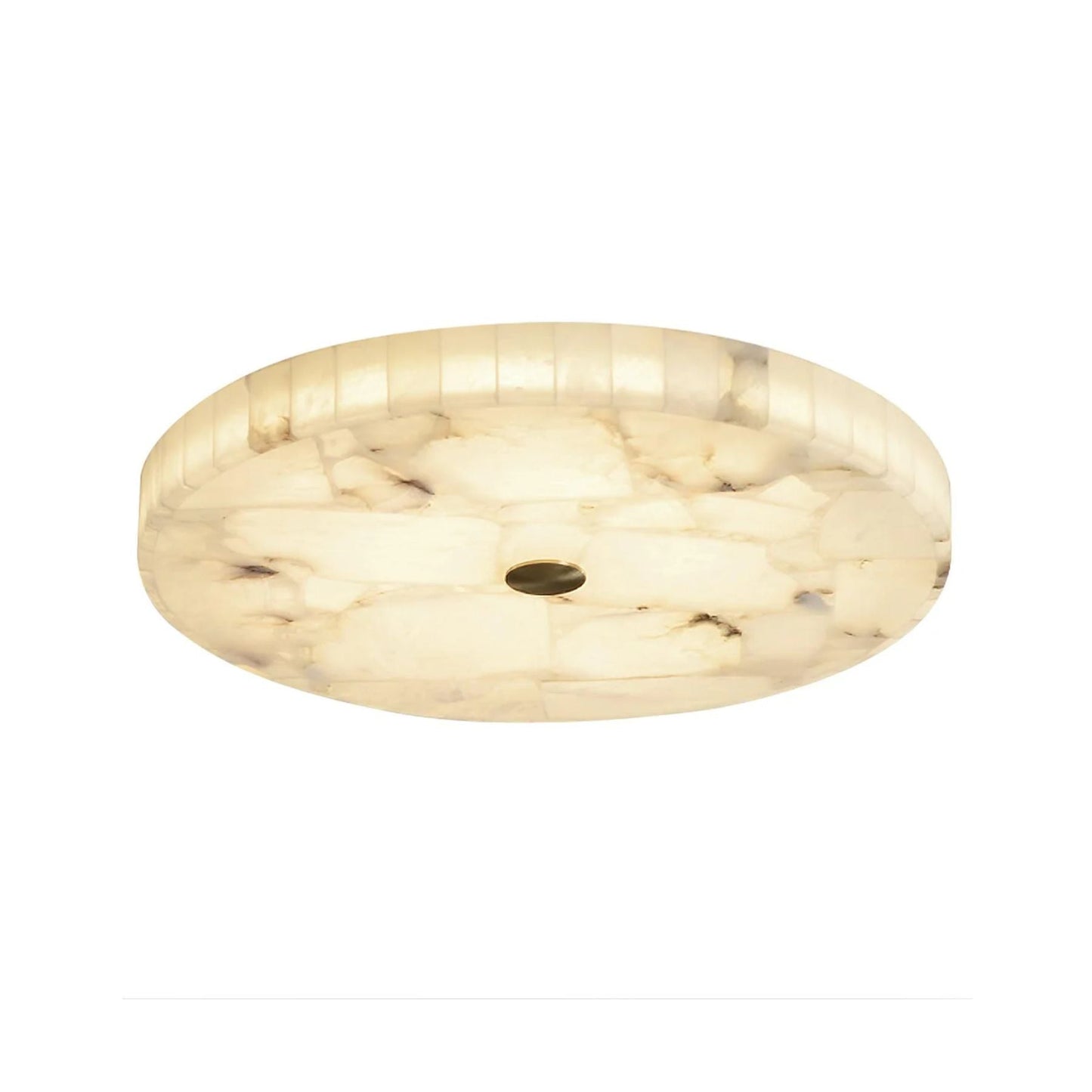 Plafondlamp Albast LED 5 cm Wit Goud Woonkamer Hal Moderne Designlamp Binnen