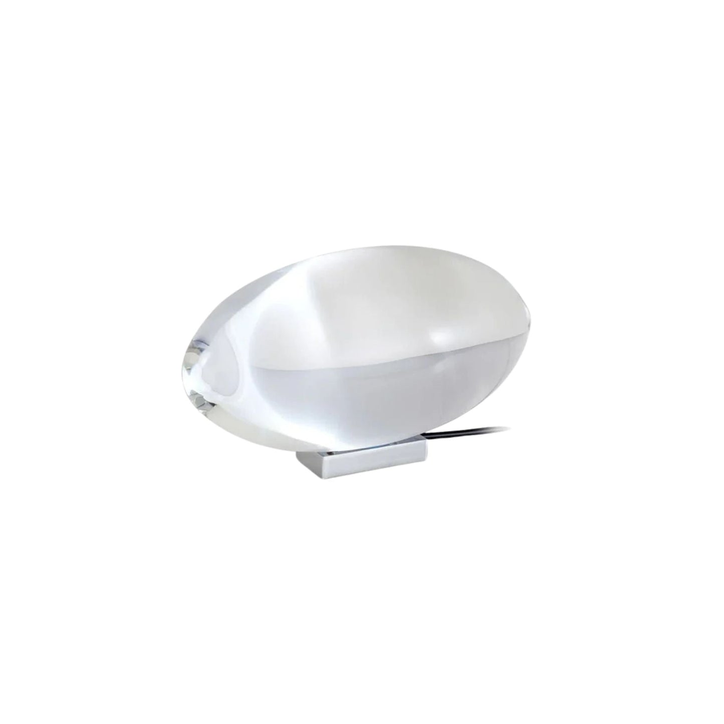 Marsman tafellamp LED kristalglas chroom binnen sfeerverlichting designlamp projectie lamp modern interieur nachtkastje dressoir verlichting