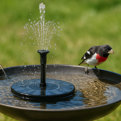 Zonne-energie Fonteinpomp voor Vijver Vogelbad en Tuin met Automatische Werking