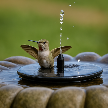 Zonne-energie Fonteinpomp voor Vijver Vogelbad en Tuin met Automatische Werking