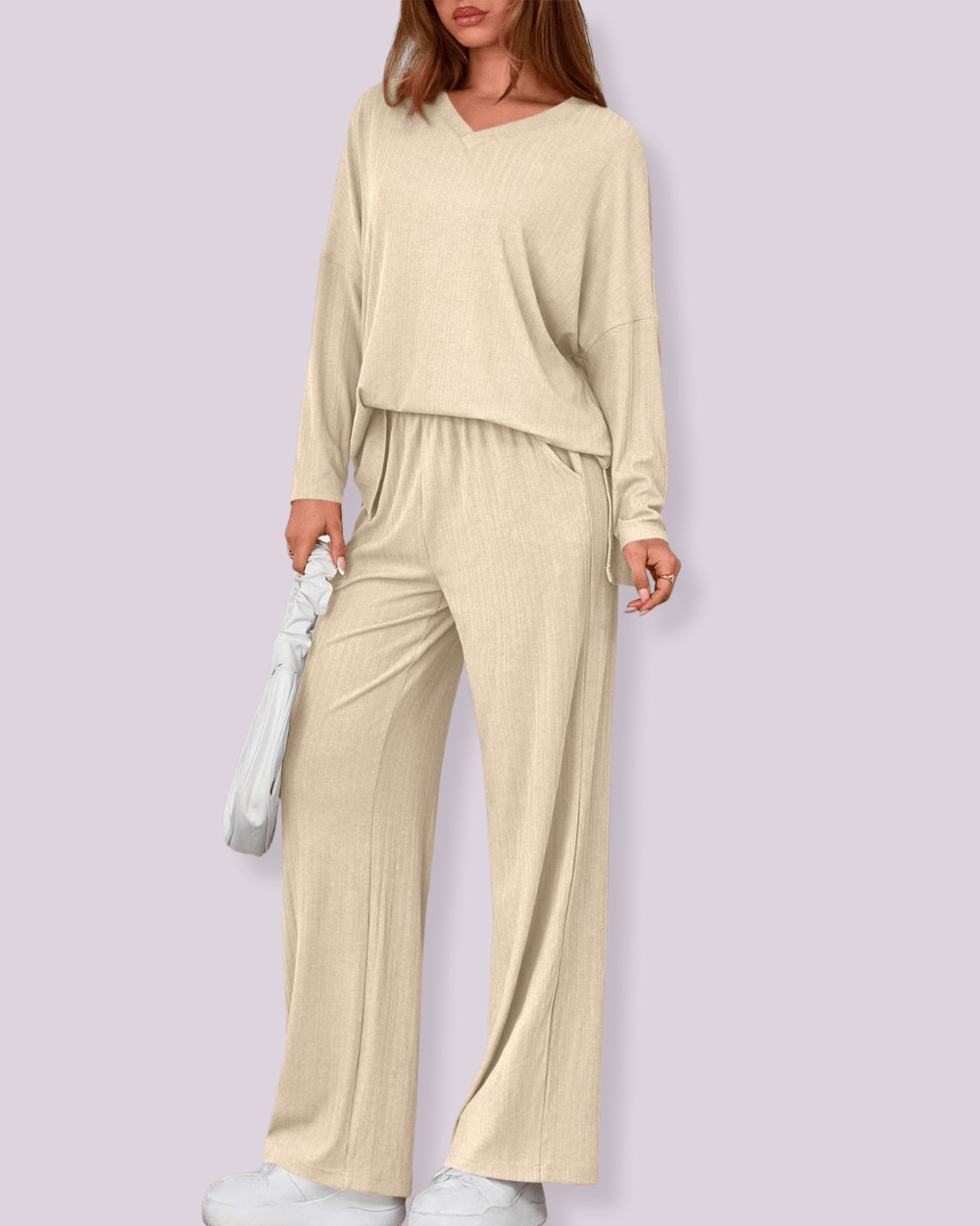 Dames Tweedelig Set Comfortabele Pasvorm - StudioMarella