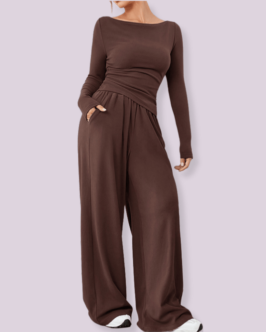 Dames Comfortabele Lounge Set Zacht - StudioMarella