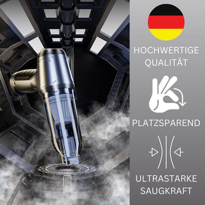 Draadloze Handstofzuiger met 2-in-1 Zuig- en Blaasfunctie – Compacte Huishoudstofzuiger met HEPA-Filter en Geluidsreductie