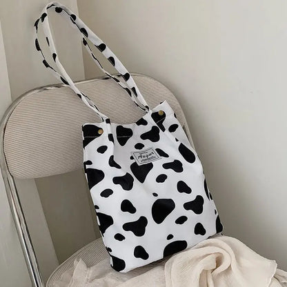 Luipaard Tote Tas Casuale Stijl Frisse Look