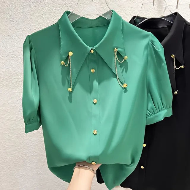 Vrouwelijke Bloemen Blouse Zomer Jurk - StudioMarella