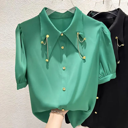 Vrouwelijke Bloemen Blouse Zomer Jurk