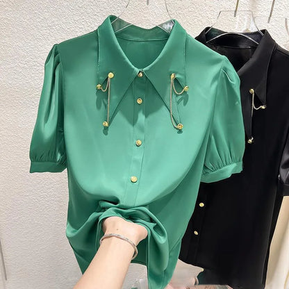 Vrouwelijke Bloemen Blouse Zomer Jurk