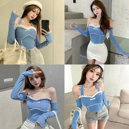 Romantische Off-Shoulder Jurk Elegant Design