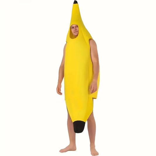 Carnaval Kostuum Bananen Pak Feestelijk - StudioMarella