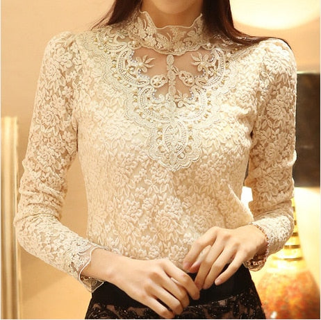 Elegante Blouse Lange Mouw