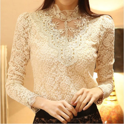 Elegante Blouse Lange Mouw