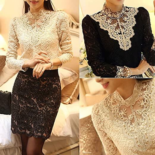 Elegante Blouse Lange Mouw
