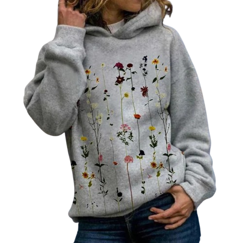 Bloemen Trui Zacht en Comfortabel