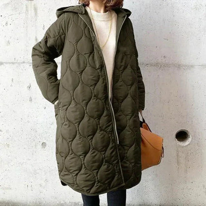 Dames Parka met Capuchon en Leuke Print