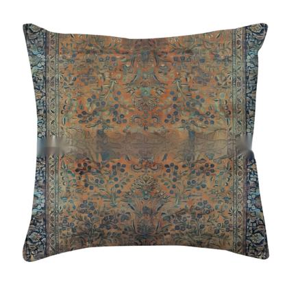Kilim Kussenhoes 45x45 cm – Zachte Pluche met Uniek Patroon voor de Woonkamer