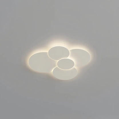 LED plafondlamp verstelbare schijven wit dimbaar woonkamer badkamer moderne designlamp plafondverlichting met afstandsbediening