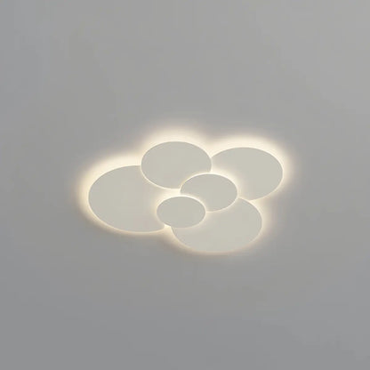 LED plafondlamp verstelbare schijven wit dimbaar woonkamer badkamer moderne designlamp plafondverlichting met afstandsbediening