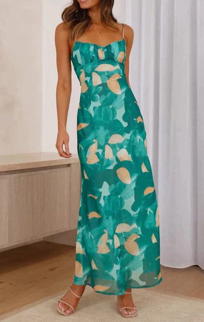 Vrouwelijke Zomerjurk Midi Elegante Jurk voor Dames