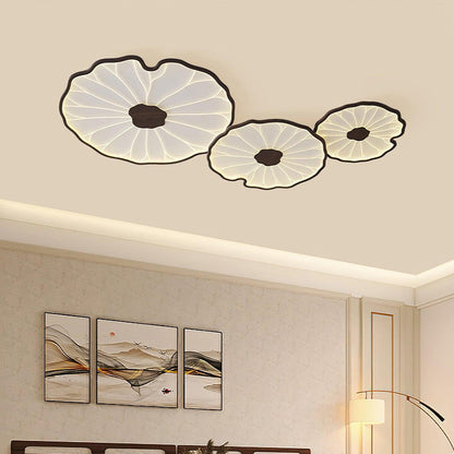 Plafondlamp Lotusbladeren Acryl LED Modern Rond Woonkamer Slaapkamer Hal