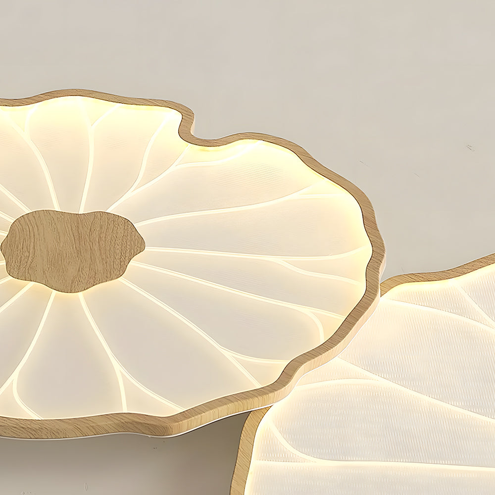 Plafondlamp Lotusbladeren Acryl LED Modern Rond Woonkamer Slaapkamer Hal