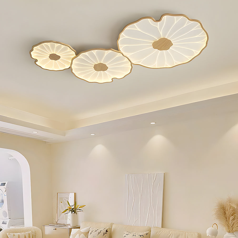 Plafondlamp Lotusbladeren Acryl LED Modern Rond Woonkamer Slaapkamer Hal