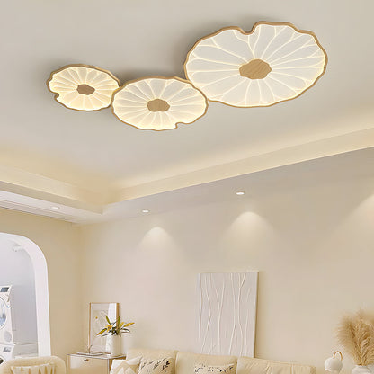 Plafondlamp Lotusbladeren Acryl LED Modern Rond Woonkamer Slaapkamer Hal