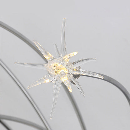 Plafondlamp Metaal Glas Semi Flush Mount LED Modern Woonkamer Eetkamer Slaapkamer