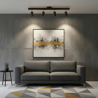 Houten Railverlichting LED Plafondlamp Wandlamp Natuurlijk Modern Woonkamer Eetkamer