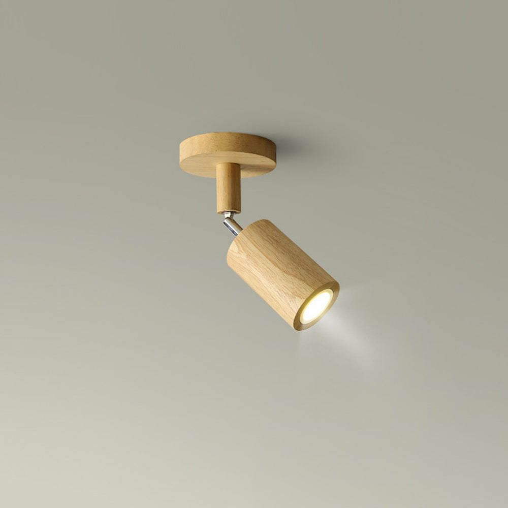 Houten Railverlichting LED Plafondlamp Wandlamp Natuurlijk Modern Woonkamer Eetkamer