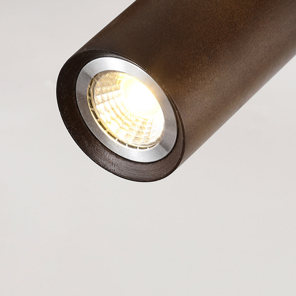 Houten Railverlichting LED Plafondlamp Wandlamp Natuurlijk Modern Woonkamer Eetkamer