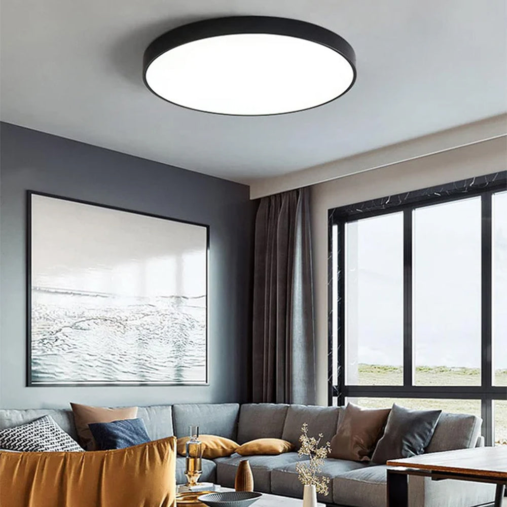 Ronde LED Plafondlamp Ultraplat Nordic Modern Dimbaar Acrylic Woonkamer Slaapkamer