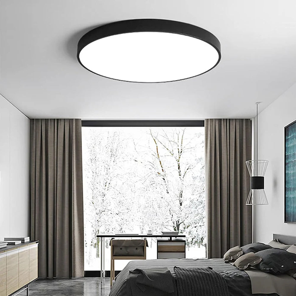 Ronde LED Plafondlamp Ultraplat Nordic Modern Dimbaar Acrylic Woonkamer Slaapkamer