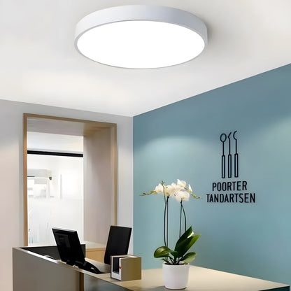 Ronde LED Plafondlamp Ultraplat Nordic Modern Dimbaar Acrylic Woonkamer Slaapkamer