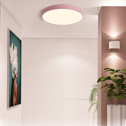 Ronde LED Plafondlamp Ultraplat Nordic Modern Dimbaar Acrylic Woonkamer Slaapkamer