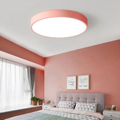 Ronde LED Plafondlamp Ultraplat Nordic Modern Dimbaar Acrylic Woonkamer Slaapkamer