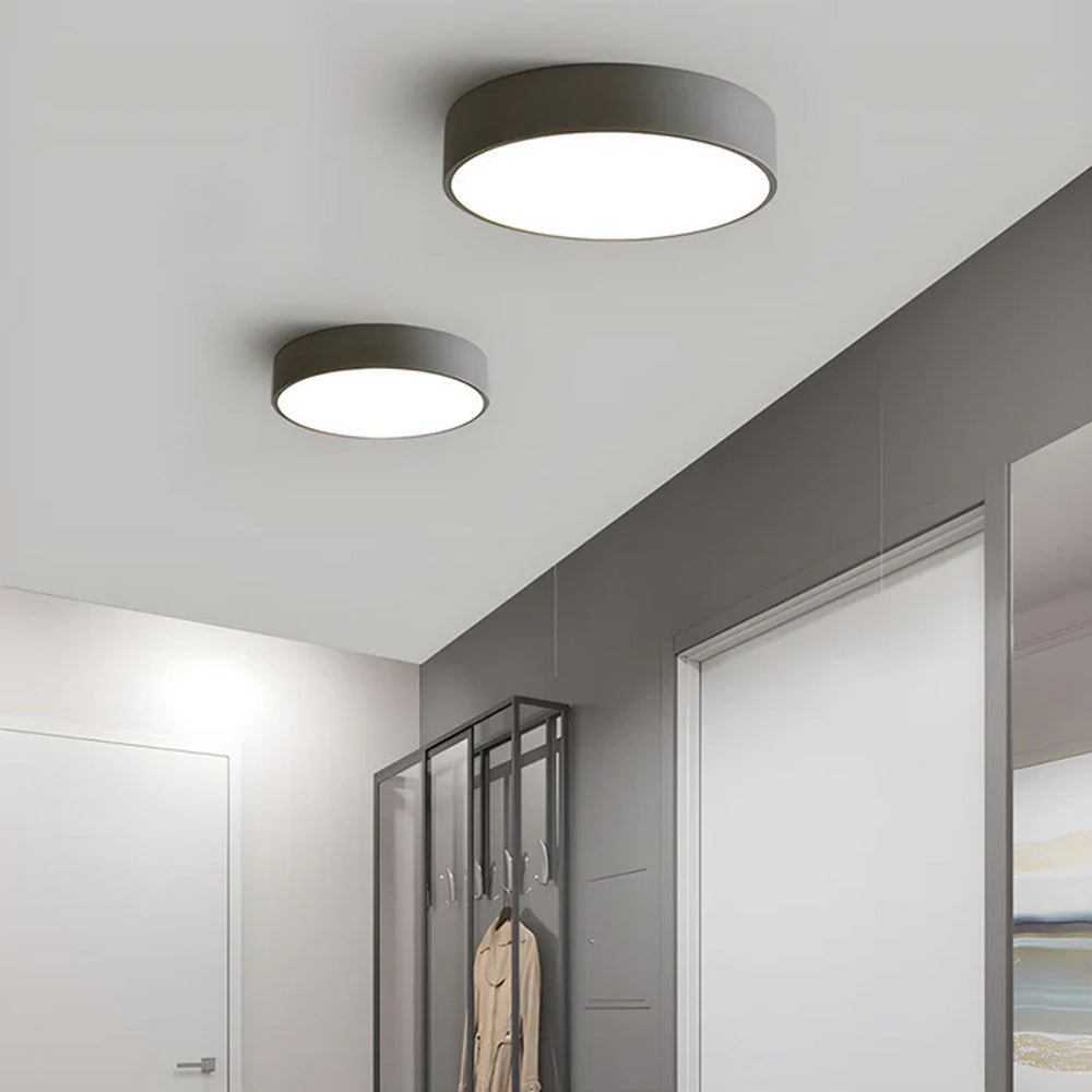 Ronde LED Plafondlamp Ultraplat Nordic Modern Dimbaar Acrylic Woonkamer Slaapkamer